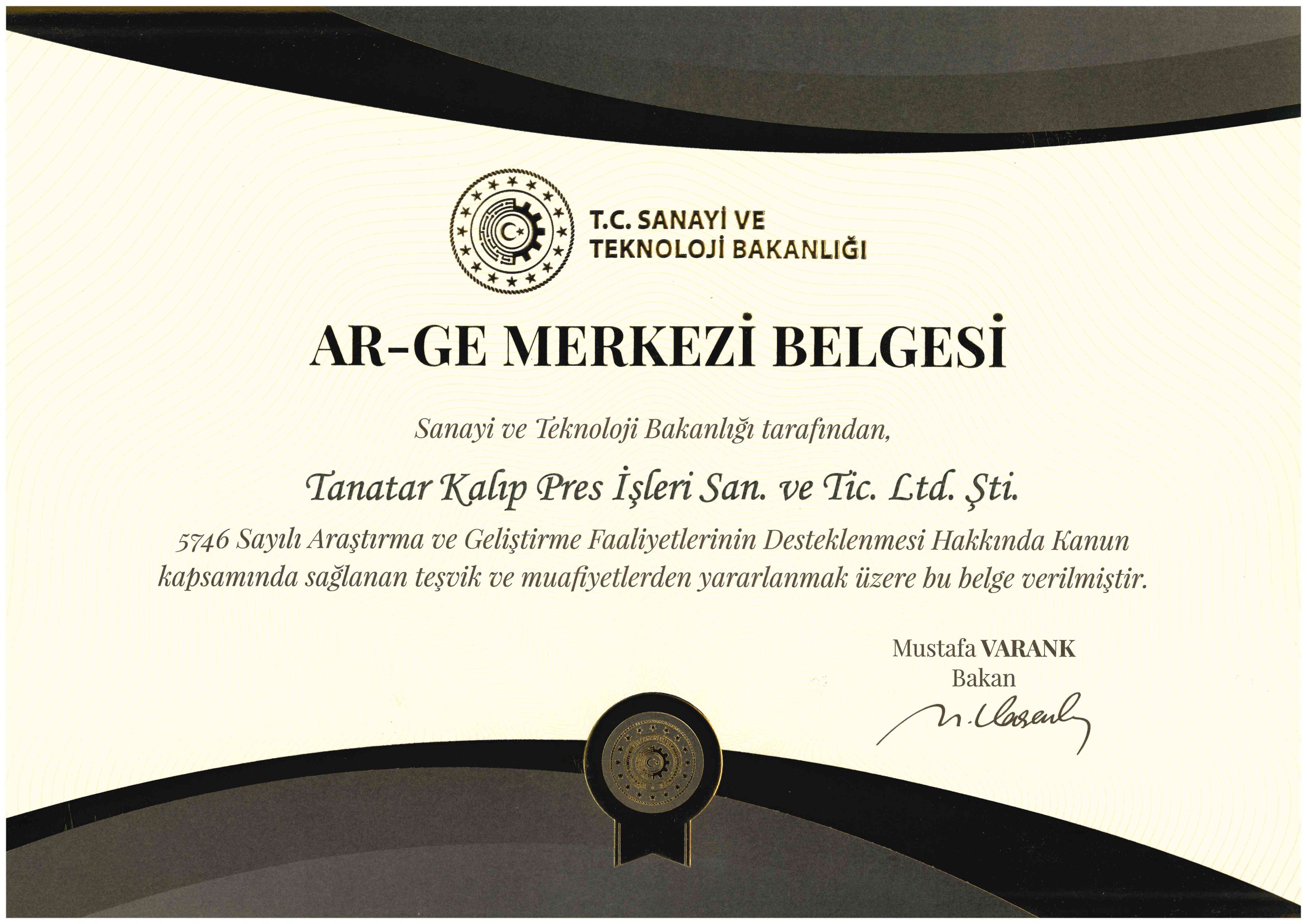 Arge Belgesi